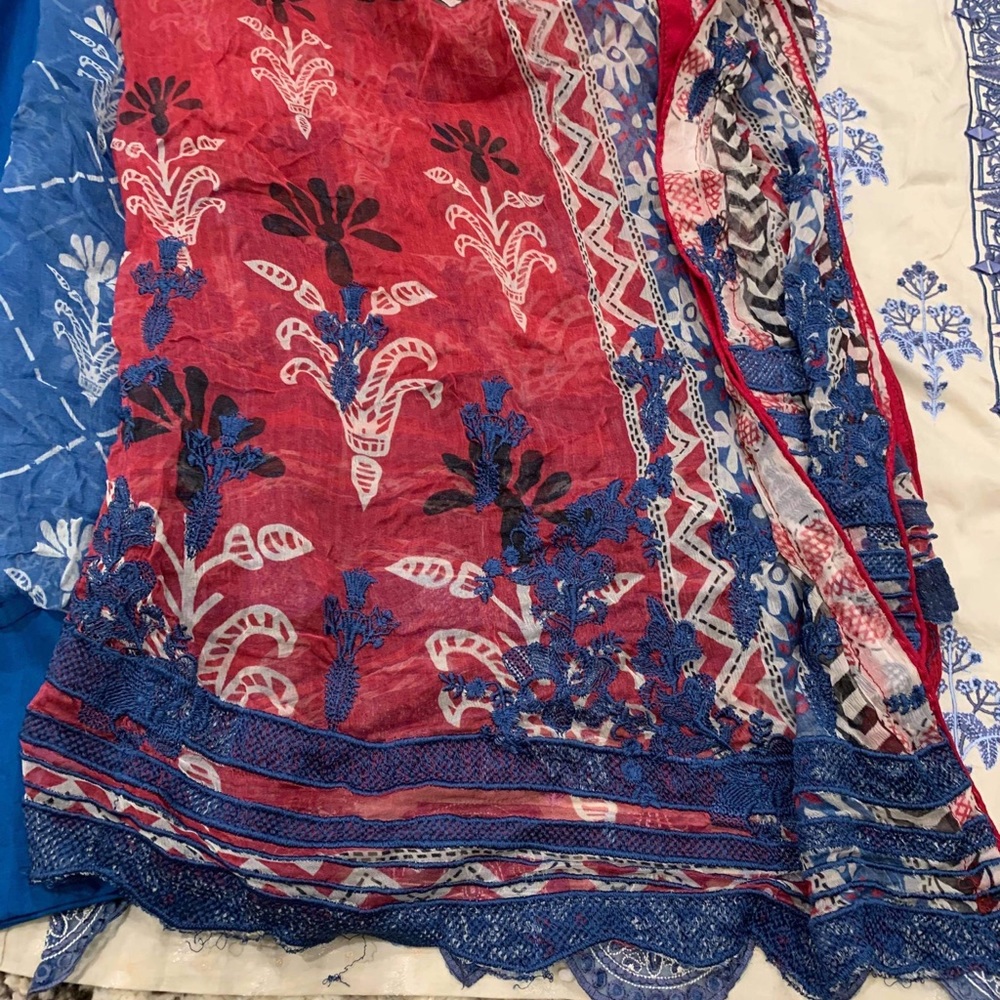 New 3 piece laxauary lawn salwar xl - Picture 4 of 5